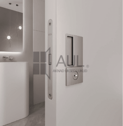 Ukselink WAVE BLIND, lükanduksele (Aul V) MATT KROOM